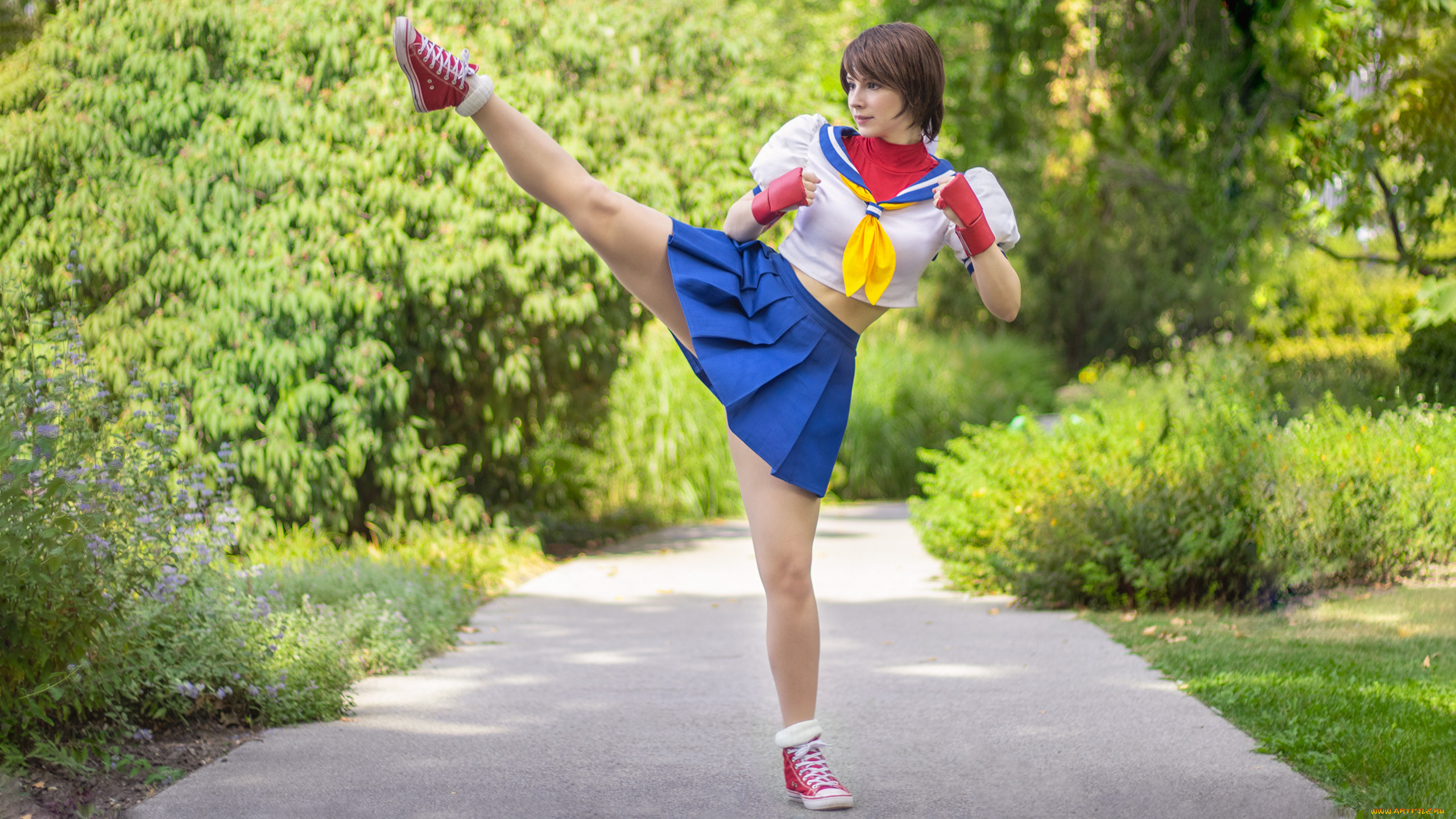 , enji night, enji, night, street, fighter